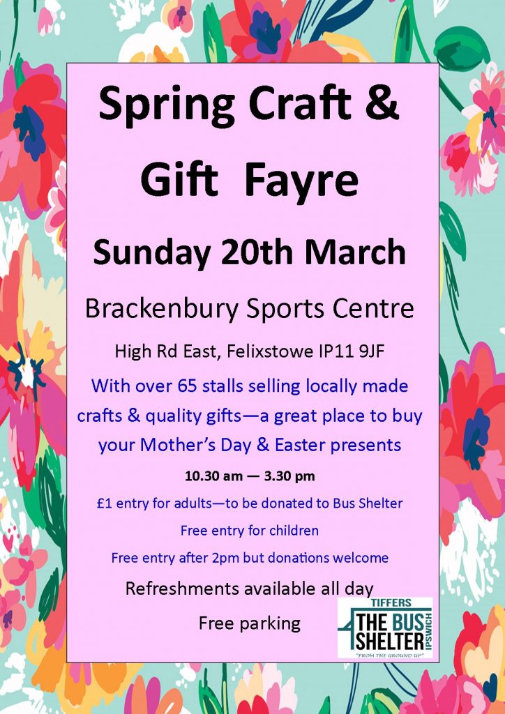 Spring Craft & Gift Fayre, Sunday 20th March