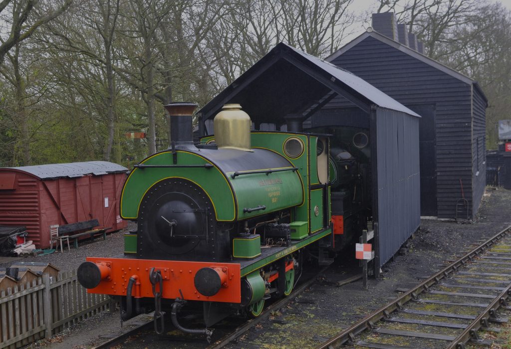 ‘May’ Arrives Early at the Mid-Suffolk Light Railway