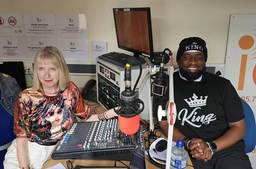 ICR presenters in the studio